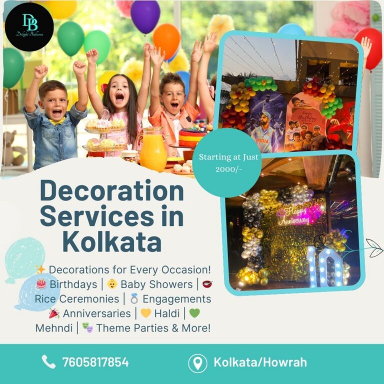 🎈 Top Balloon Decoration Ideas for Every Celebration in Kolkata